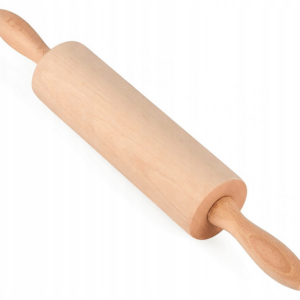 Wałek do ciasta ruchomy drewniany 380 mm